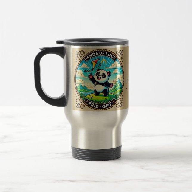 Taza De Viaje Panda de la Luck Travel Mug 22 (Izquierda)