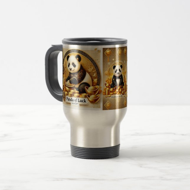 Taza De Viaje Panda de la Luck Travel Mug 27 (Anverso izquierdo)