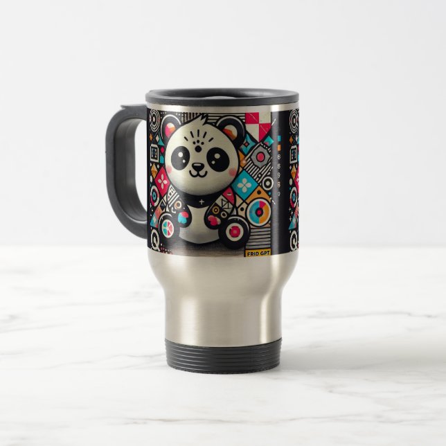 Taza De Viaje Panda de la Luck Travel Mug 33 (Anverso izquierdo)