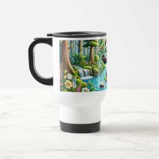Taza De Viaje Panda de la suerte Mug de Viajes 1