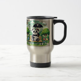 Taza De Viaje Panda de la suerte Mug de Viajes 8