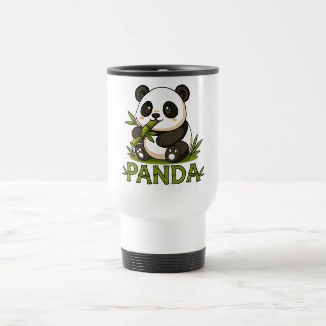 Taza De Viaje panda y bambú (Centro)