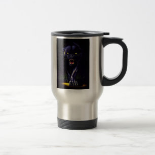Taza De Viaje pantera asustadiza, PantheretteBasketball