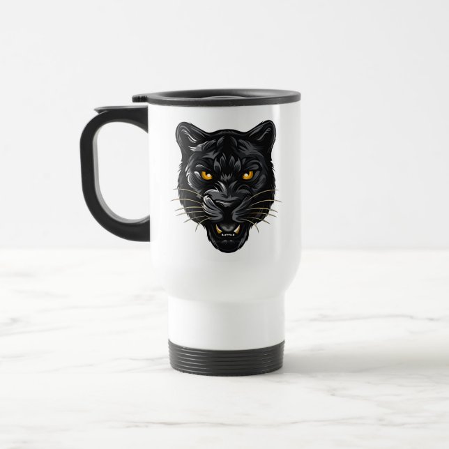 Taza De Viaje Pantera Negra (Izquierda)