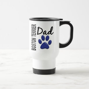 Taza De Viaje Papá 2 de Boston Terrier