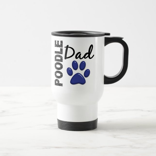 Taza De Viaje Papá 2 del caniche (Derecha)