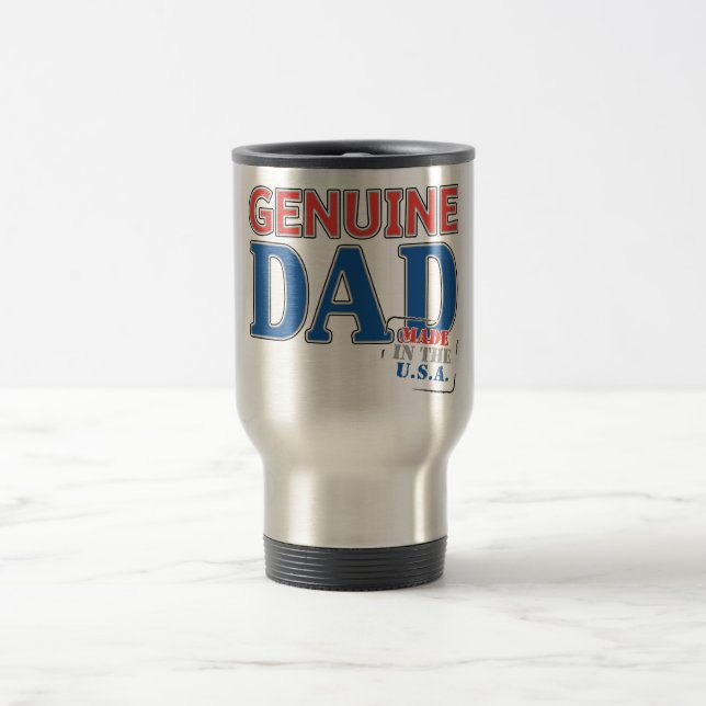 Taza De Viaje Papá auténtico (Centro)
