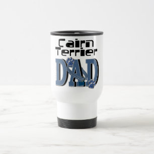 Taza De Viaje PAPÁ de Terrier de mojón