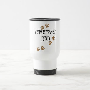 Taza De Viaje Papá de Weimaraner