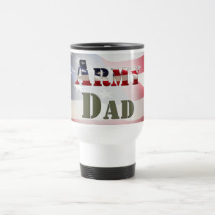 Taza De Viaje Papá del Ejército