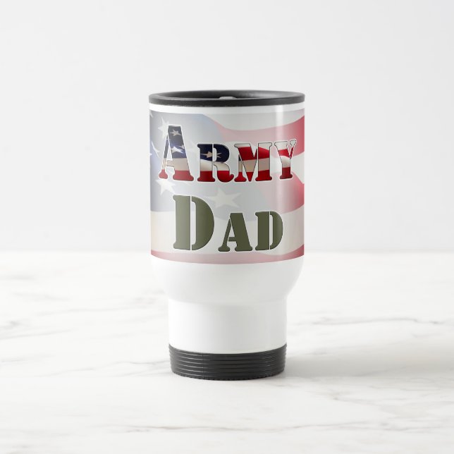 Taza De Viaje Papá del Ejército (Centro)