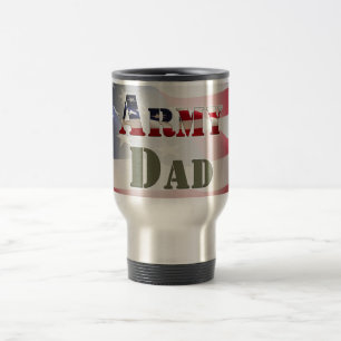 Taza De Viaje Papá del Ejército