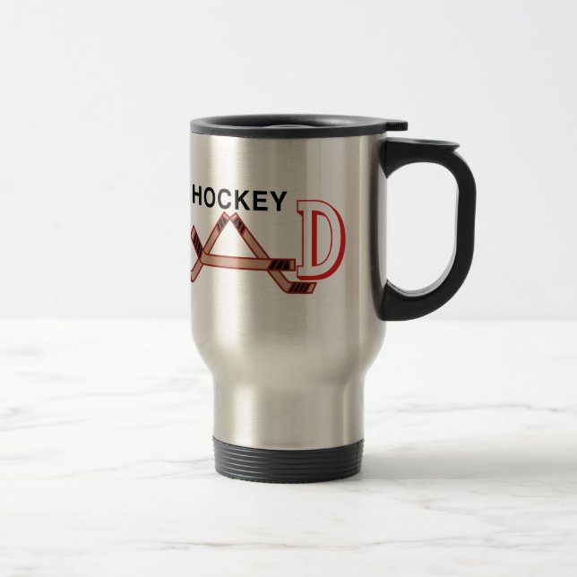 Taza De Viaje Papá del hockey (Derecha)