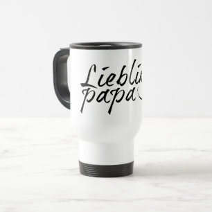 Taza De Viaje Papá favorito - letra negra 00001