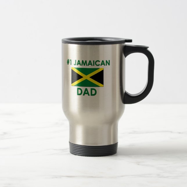 Taza De Viaje Papá jamaicano #1 (Derecha)