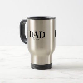 Taza De Viaje Papá moderno establecido