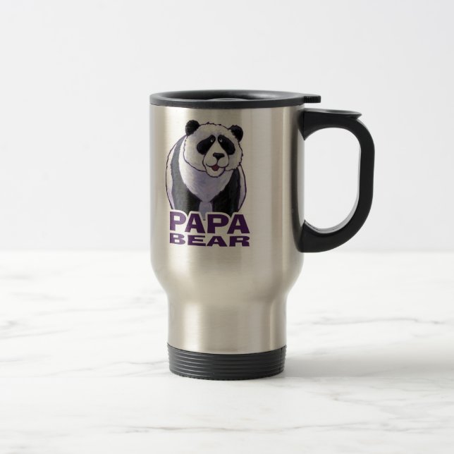 Taza De Viaje Papa Panda Bear (Derecha)