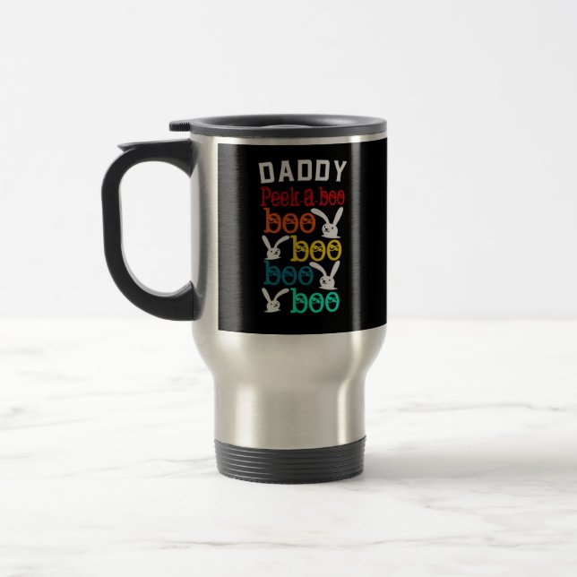 Taza De Viaje Papi juego conejo para la Novedad masculina (Izquierda)
