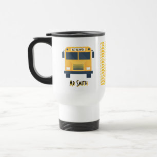 Taza de viaje para el mejor conductor de autobús e