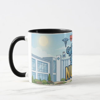 Taza de viaje para la mejor enfermera del mundo