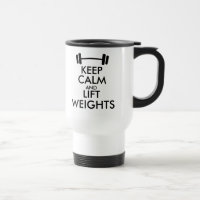 Taza de viaje para levantar pesas con barra y la l