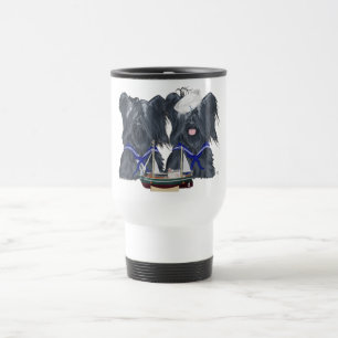 Taza de viaje para marineros Terrier Skye