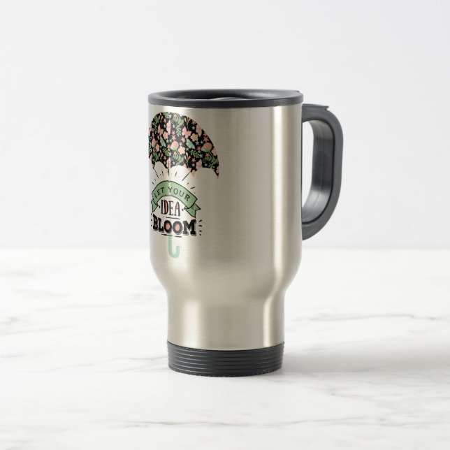 Taza De Viaje Paraguas Idea Bloom (Anverso derecho)