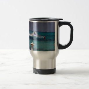 Taza De Viaje Paraíso de Jet Ski
