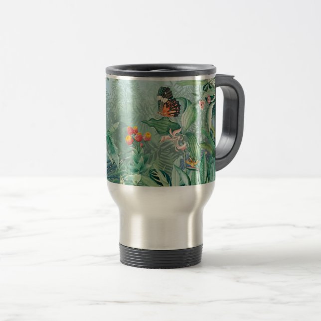 Taza De Viaje Paraíso tropical (Anverso derecho)