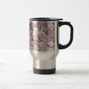 Taza De Viaje Parásito Trypanosoma de la sangre