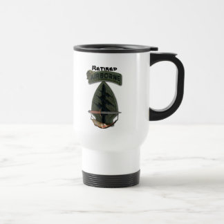 Taza De Viaje Parche de boinas verdes de fuerzas especiales reti