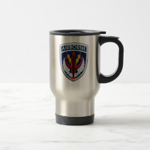 Taza De Viaje parche de los veterinarios centrales de SOCCENT Sp
