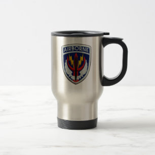 Taza De Viaje parche de SOCCENT USCENTCO Especial ops centrales