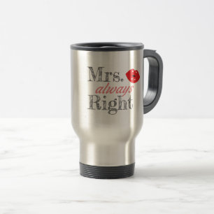 Taza De Viaje Parejas coincidentes Regalo Sra. Regalo siempre a