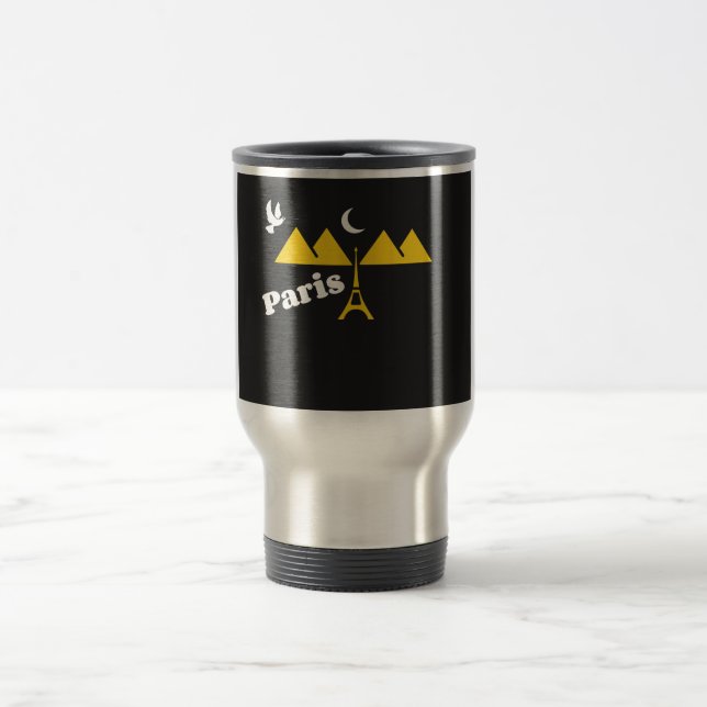 Taza De Viaje Paris Mug 2017... (Centro)