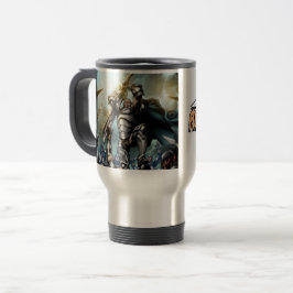 Taza De Viaje Paro de viaje de diseño de carnes y acero V1