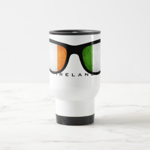 Taza De Viaje Paros personalizados de Ireland Shades