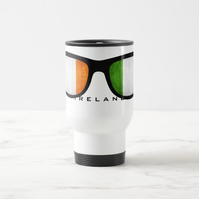 Taza De Viaje Paros personalizados de Ireland Shades (Centro)