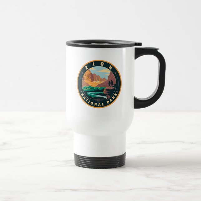 Taza De Viaje Parque nacional de Zion (Derecha)