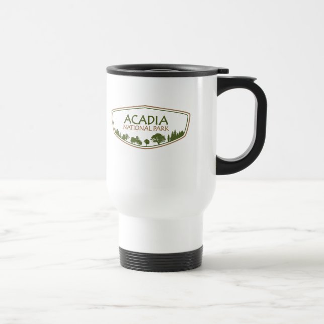 Taza De Viaje Parque nacional del Acadia (Derecha)