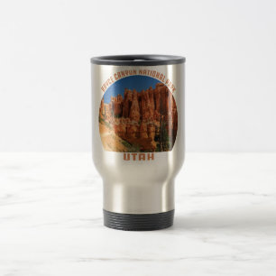 Taza De Viaje Parque nacional del Cañón de Bryce, hoodoos utah v