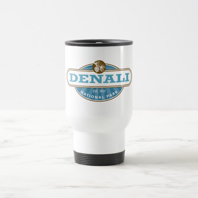 Taza De Viaje Parque nacional Denali (Centro)