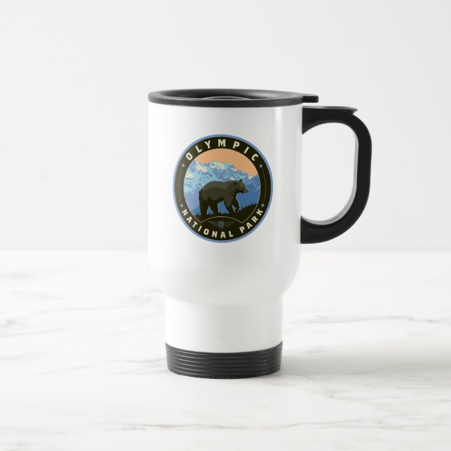 Taza De Viaje Parque nacional Olímpico (Derecha)