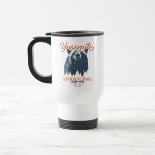 Taza De Viaje Parque nacional Yosemite Grizzly Bear California