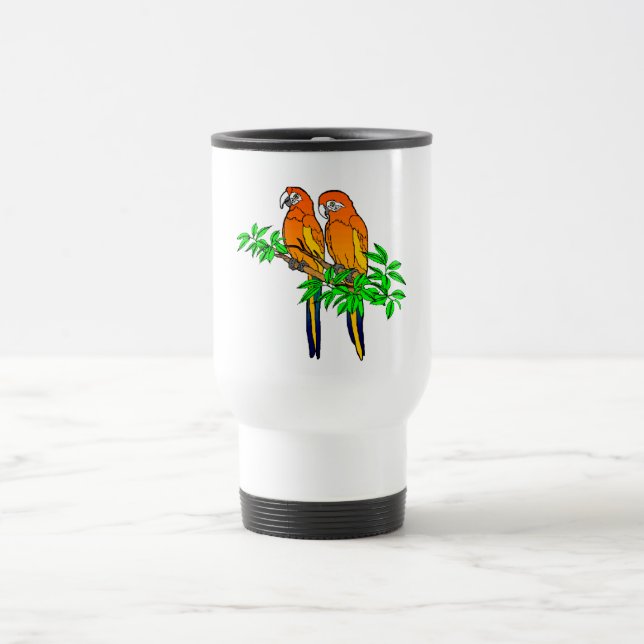 Taza De Viaje Parrot Mug (Centro)