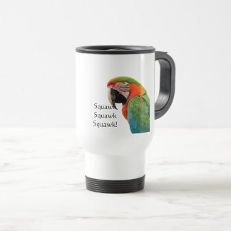Taza De Viaje Parrot Travel Mug con Macaw