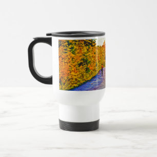 Taza De Viaje Paseo de otoño