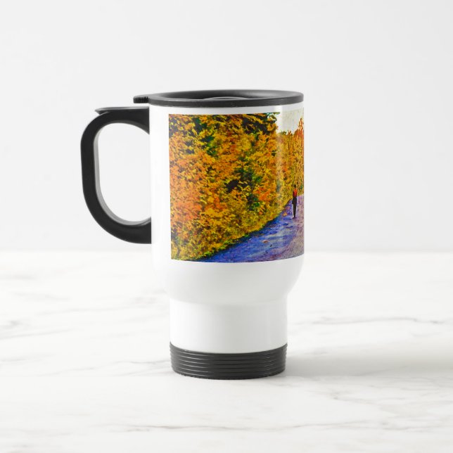 Taza De Viaje Paseo de otoño (Izquierda)