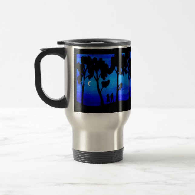 Taza De Viaje Paseo en luna (Izquierda)