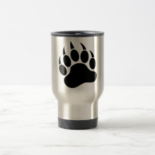 Taza De Viaje Pata de oso negro